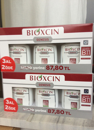 Bioderma BİOXCİN GENESİS ŞAMPUAN 300 ML 3 ADET*2 KUTU