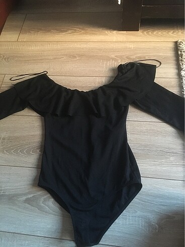 Zara Zara siyah bodysuit