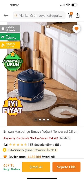 Tencere fincan