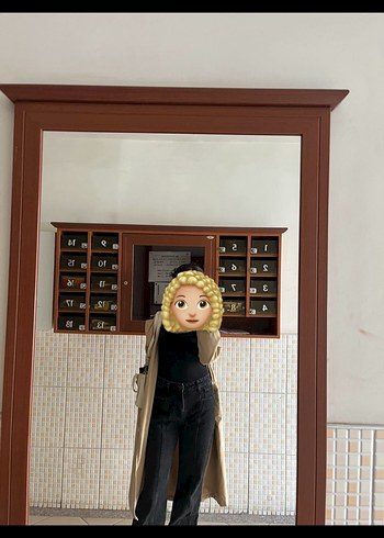 Trendyol & Milla Siyah Regular Fit Midi Kadın Jean