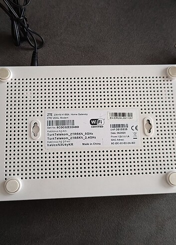  Beden ZTE VDSL 5GHZ MODEM