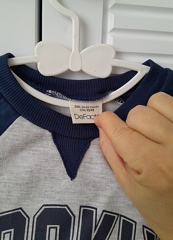 18-24 Ay Beden Defacto erkek bebek sweatshirt