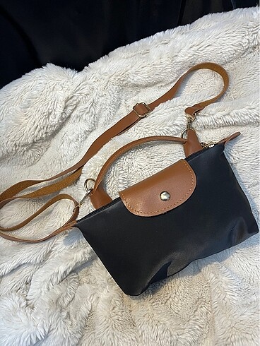 Diğer Siyah Mini Longchamp