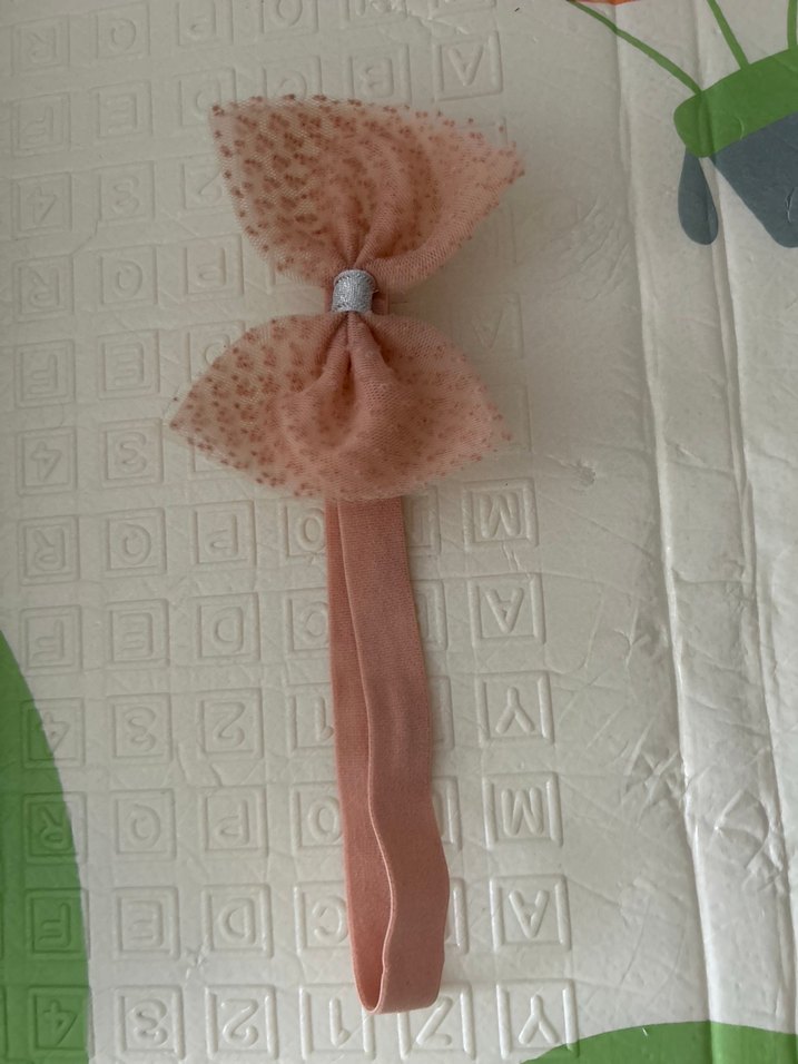 Nakışlı Fiyonklu Bebek Saç Bantları 2'li - Görsel 2