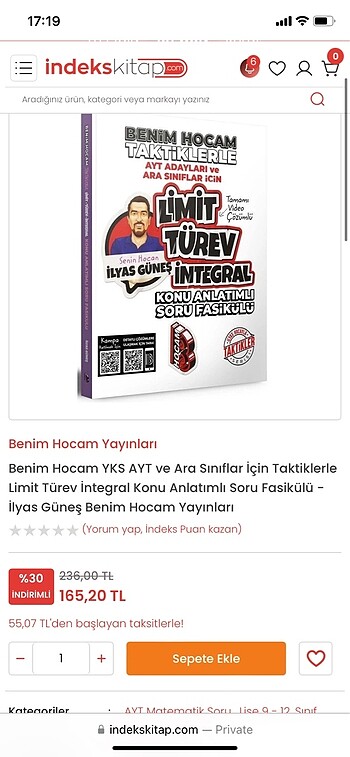  benim hocam limit türev integral