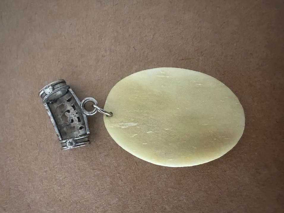 Etnik Mor Figürlü Bohem Kadın Charm - Görsel 2