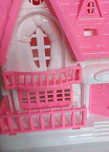  Beden Kız çocuk pembe oyuncak ev