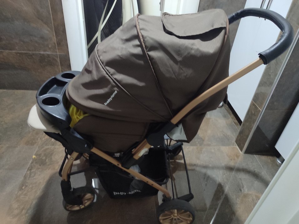 Kahverengi Bebek Arabası - Görsel 3