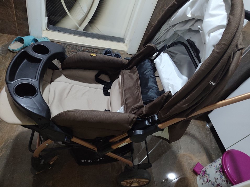 Kahverengi Bebek Arabası - Görsel 4