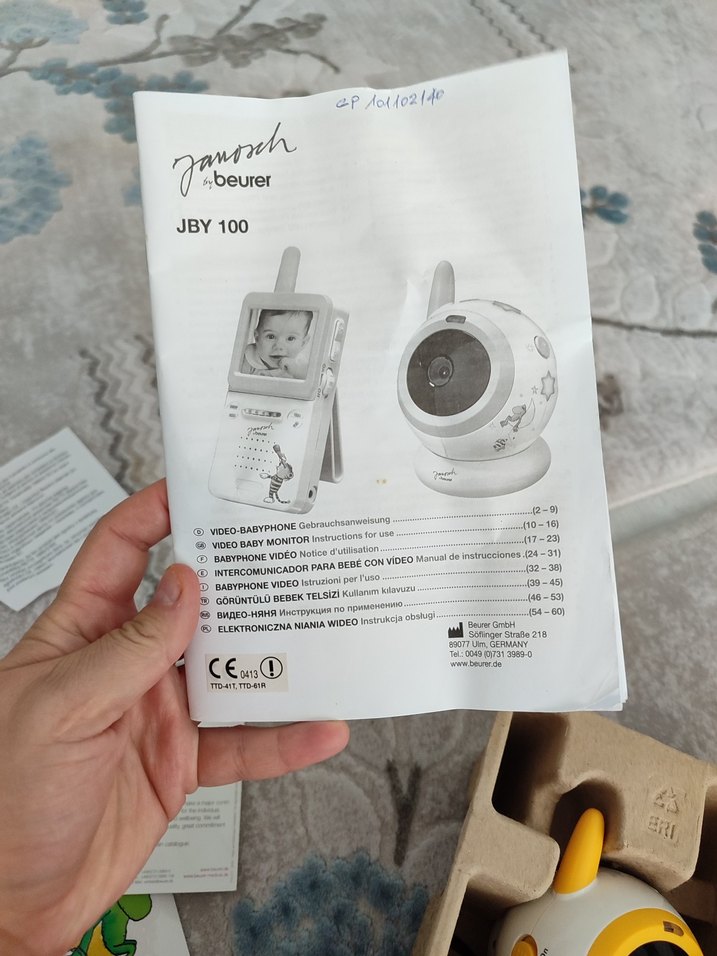 Beurer Sarı Bebek Kamerası ve Monitörü - Görsel 4