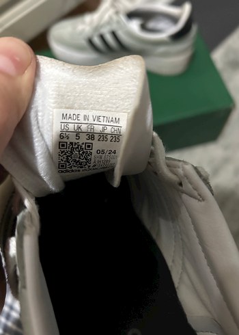 Gri Adidas Platform Spor Ayakkabı - Görsel 2