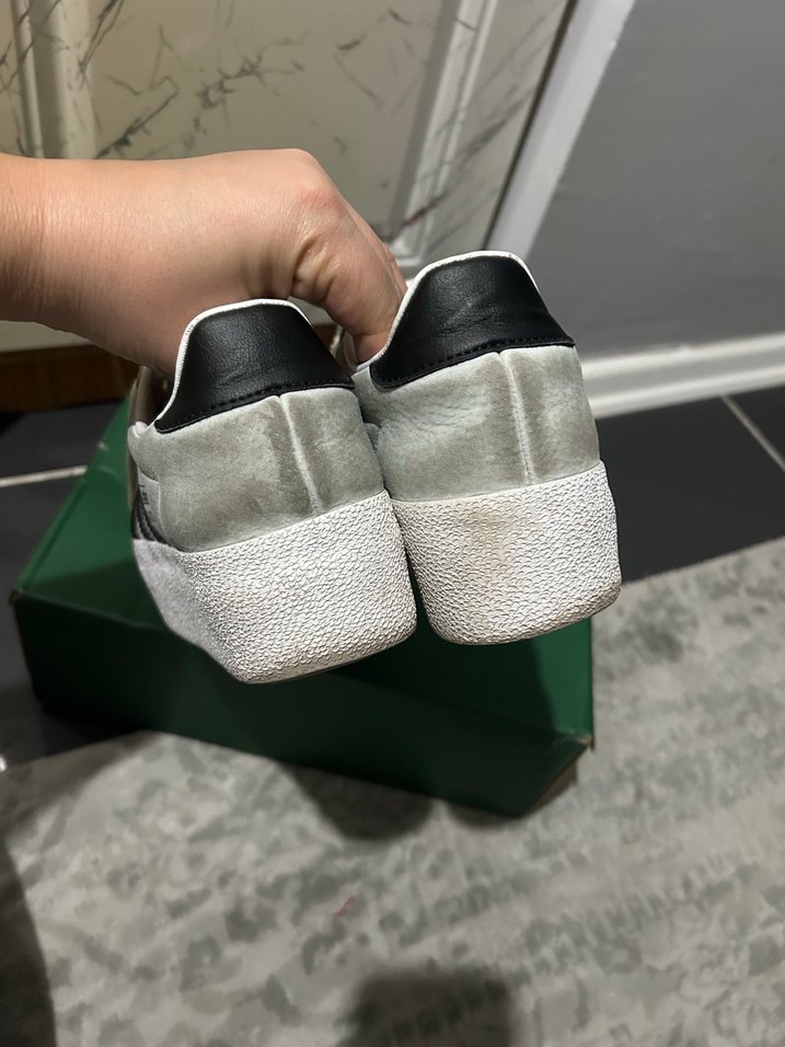 Gri Adidas Platform Spor Ayakkabı - Görsel 4