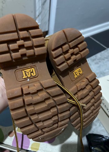 CAT Kahverengi Deri erkek çocuk Bot - Görsel 4