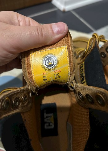 CAT Kahverengi Deri erkek çocuk Bot - Görsel 5