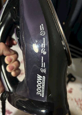 Philips Azur Pro 3000W Siyah Ütü - Görsel 6