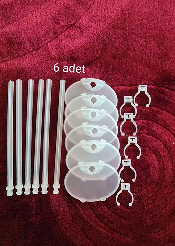 6 Adet barbie standı
