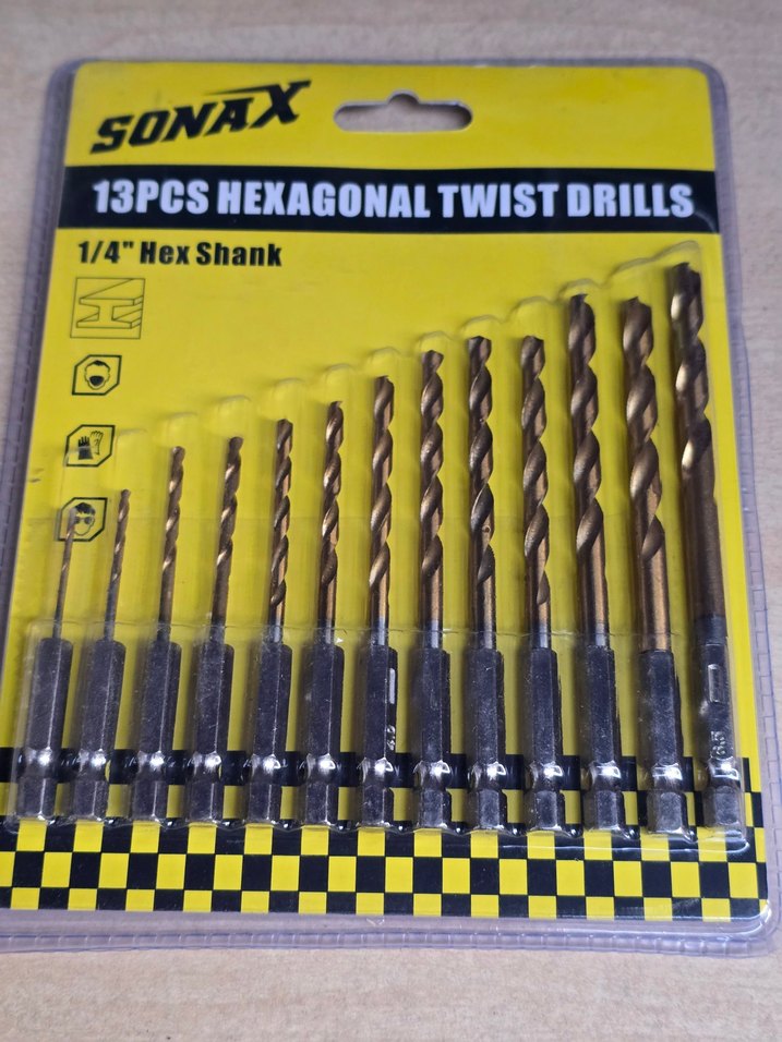 Sonax 13 Parça Altıgen Saplı Burgu Matkap Seti - Görsel 2