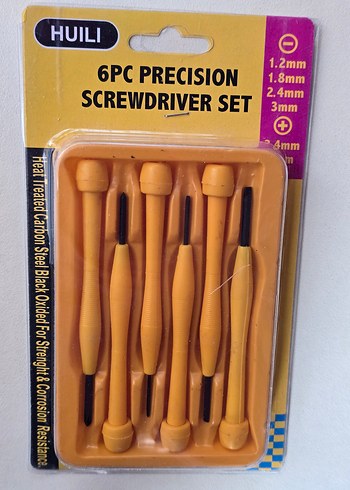 HUILI 6 Parça Hassas Tornavida Seti - Görsel 5