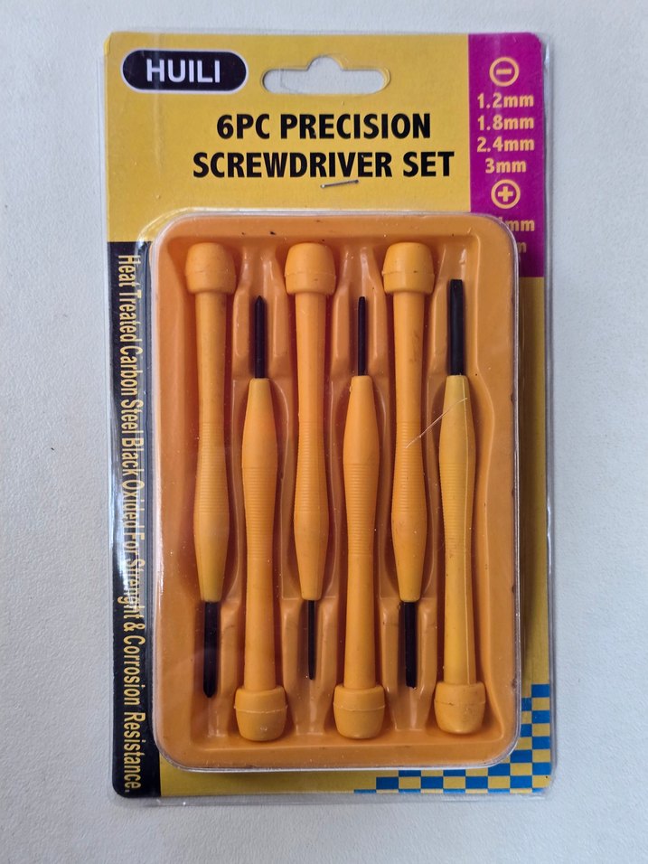 HUILI 6 Parça Hassas Tornavida Seti - Görsel 3