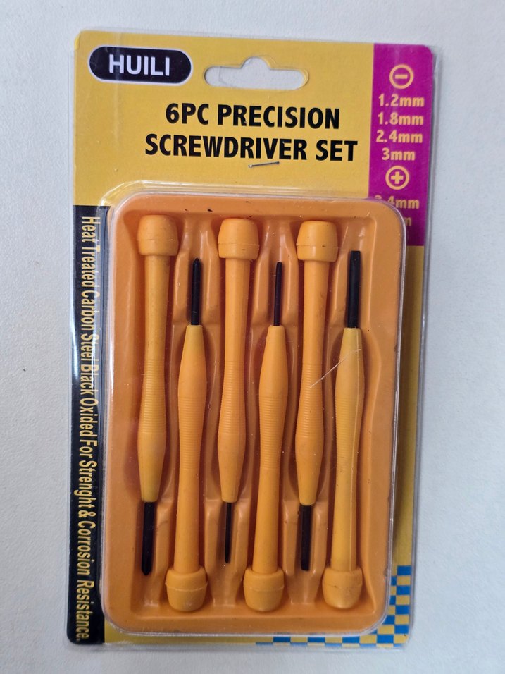 HUILI 6 Parça Hassas Tornavida Seti - Görsel 2