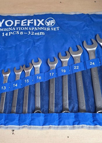 Mavi Kombin Anahtar Takımı 14 Parça 8-32mm - Görsel 8