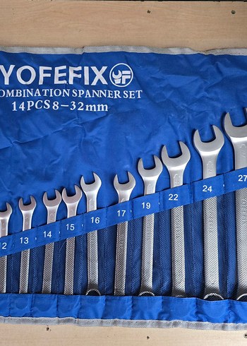 Mavi Kombin Anahtar Takımı 14 Parça 8-32mm - Görsel 3