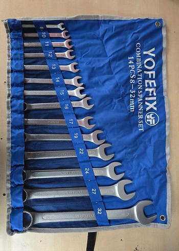 Mavi Kombin Anahtar Takımı 14 Parça 8-32mm - Görsel 4