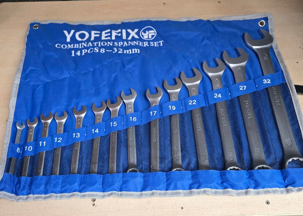 Mavi Kombin Anahtar Takımı 14 Parça 8-32mm - Görsel 5