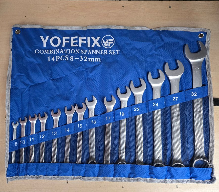 Mavi Kombin Anahtar Takımı 14 Parça 8-32mm - Görsel 3