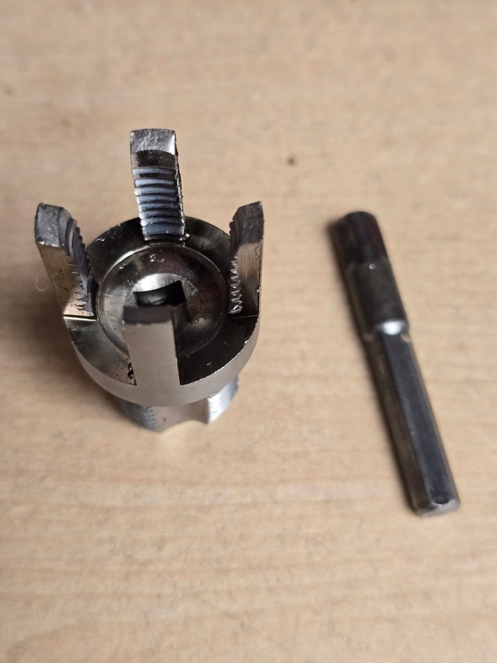 Pprc boru iç ve dış diş açma aparatı 1/2 - Görsel 3