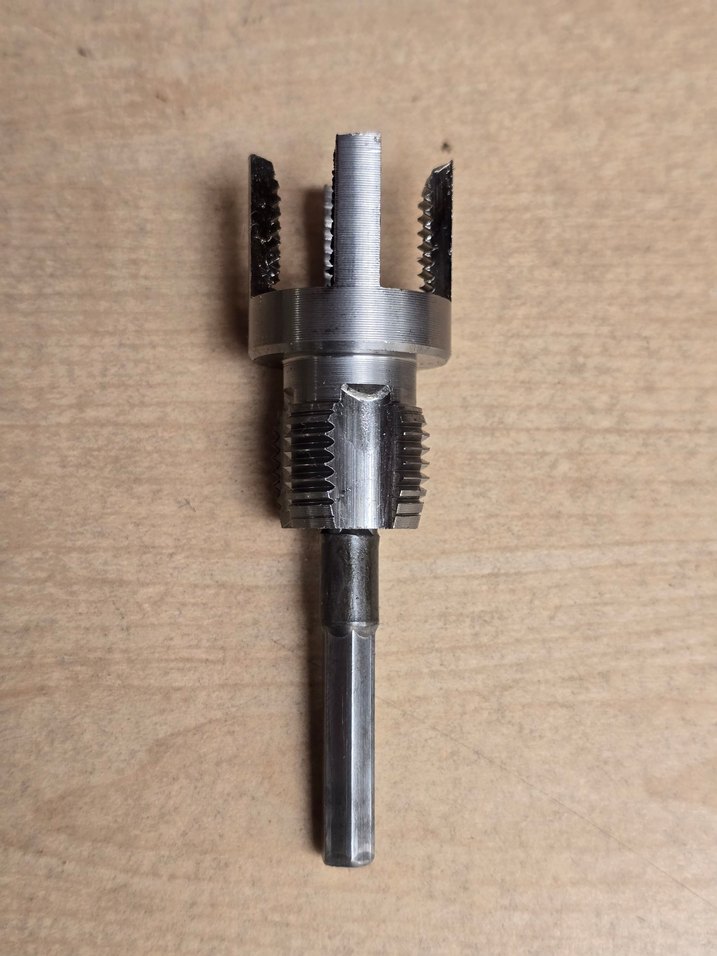 Pprc boru iç ve dış diş açma aparatı 1/2 - Görsel 4