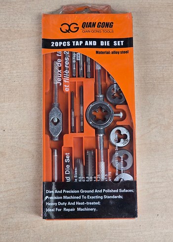 20 Parça klavuz pafta takımı - Görsel 3