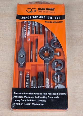 20 Parça klavuz pafta takımı - Görsel 2