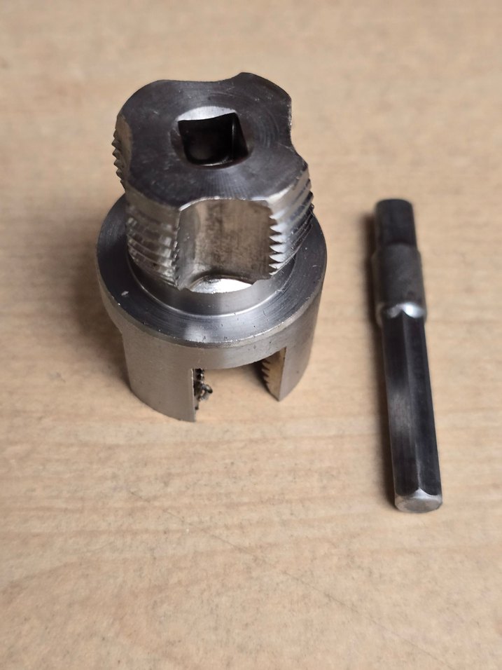 Pprc boru iç ve dış diş açma aparatı 3/4 - Görsel 2