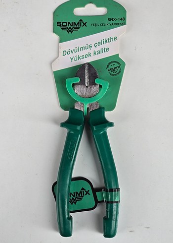 Yeşil Dövülmüş Çelik Yan Keski - Görsel 3