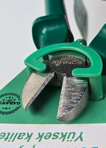 Yeşil Dövülmüş Çelik Yan Keski - Görsel 2