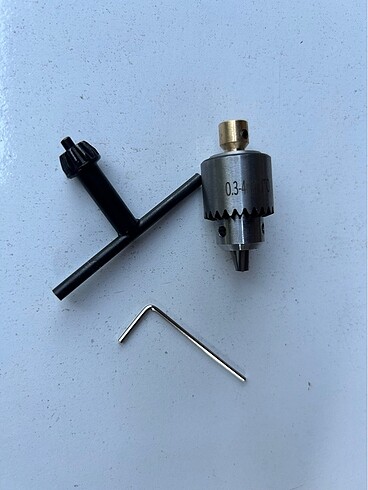 Motor mili uyumlu anahtarlı mini mandren