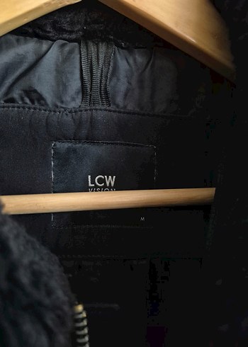 Siyah Kürklü Yaka Unisex Mony - Görsel 4