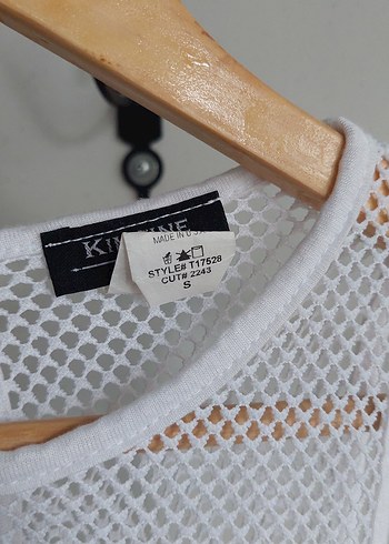 Beyaz Yüksek Yakalı Sıfır Kol Body - Görsel 2