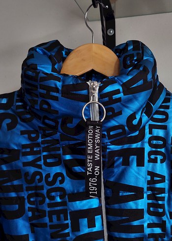 Mavi Kısa Mont - Görsel 2