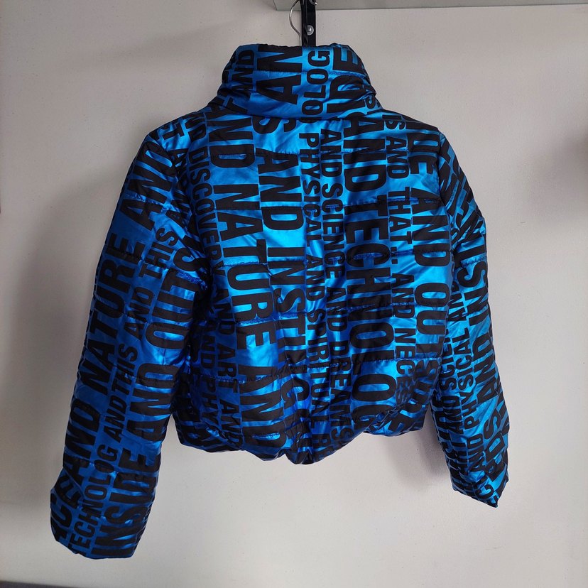 Mavi Kısa Mont - Görsel 3