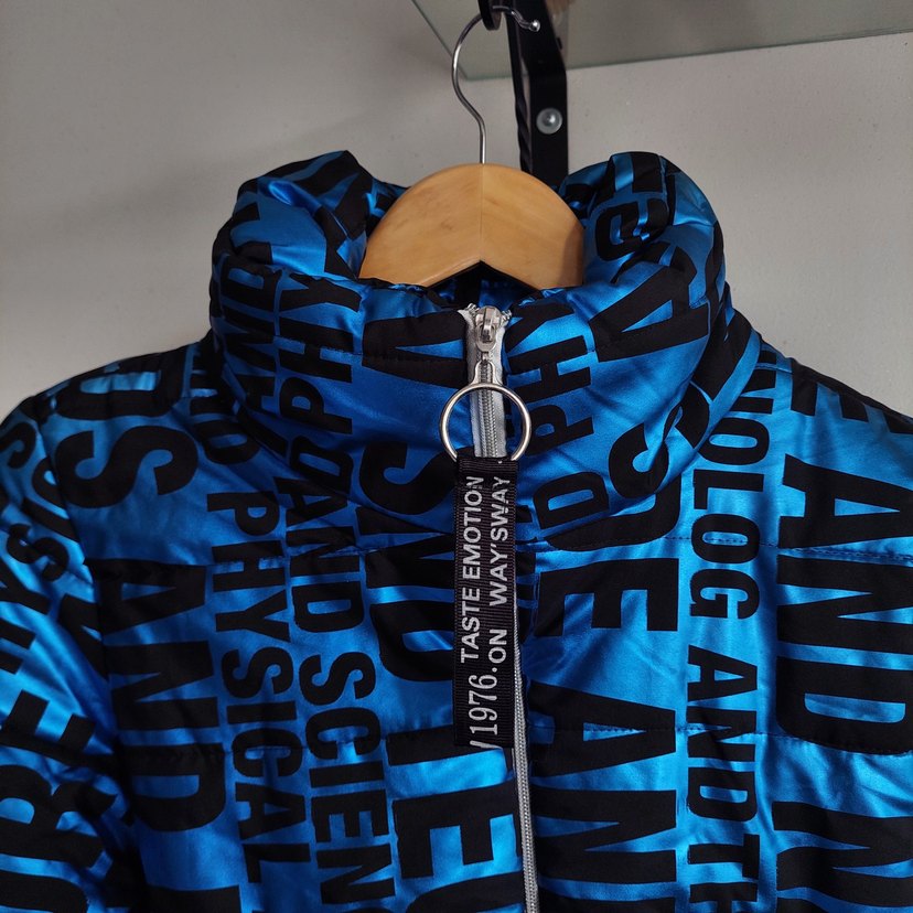 Mavi Kısa Mont - Görsel 2