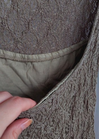 yeşil elbise - Görsel 5