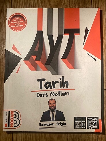 Benim Hocam yayınları Ayt tarih ders notları