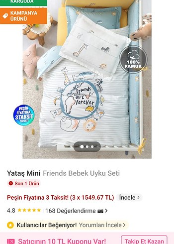 Bebek Uyku Seti - Görsel 2