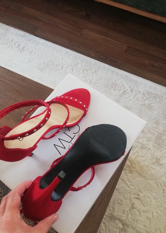 Ince topuk tasli abiye - Görsel 3