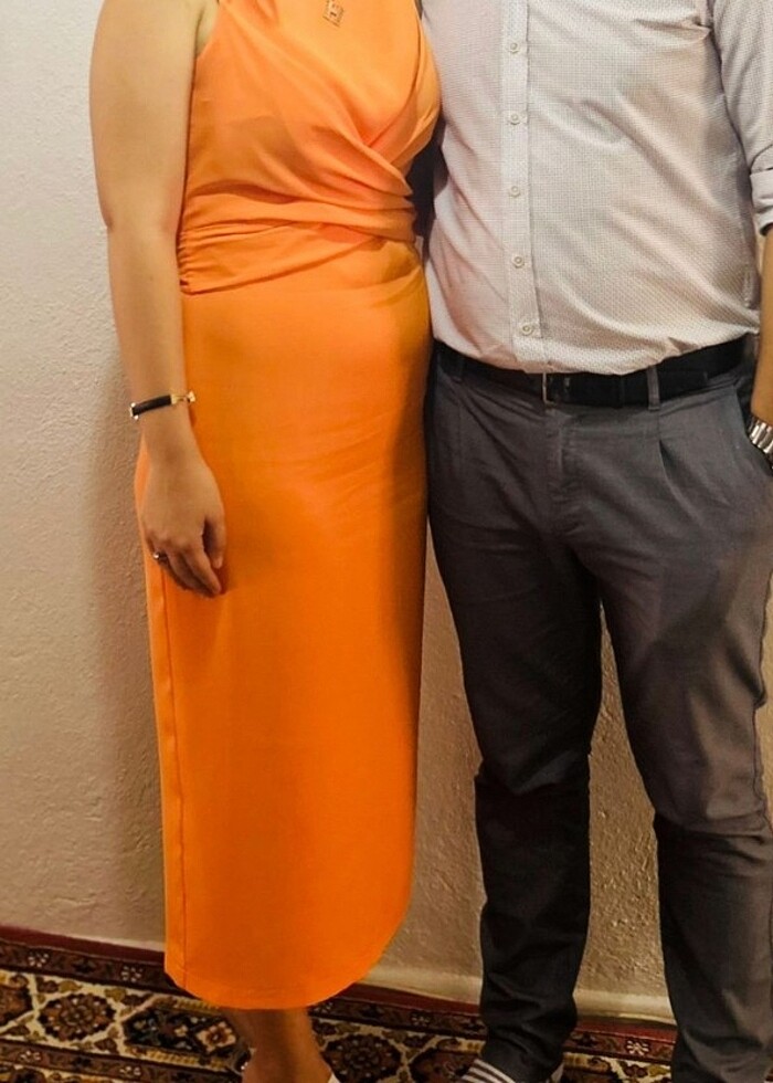 Setrw elbisesi 1 kerw giyildi  - Görsel 2