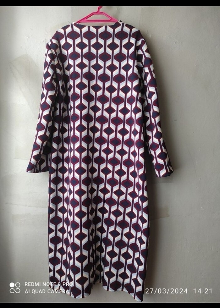 Orme kalin kumas onden fermuarli - Görsel 3