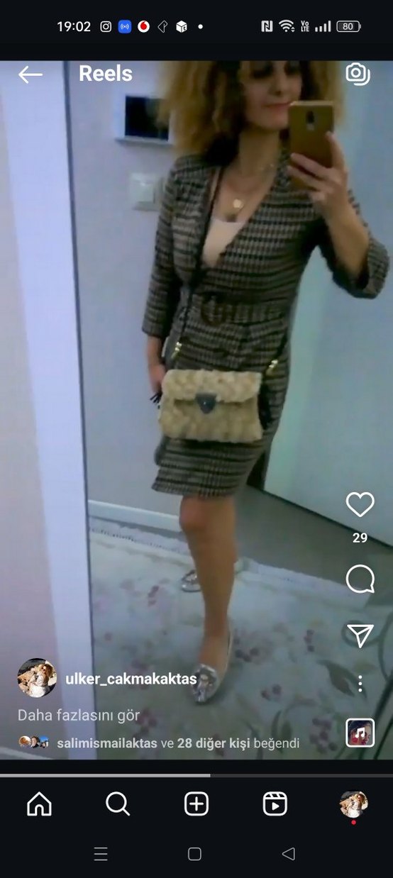 düğmeli elbise - Görsel 3