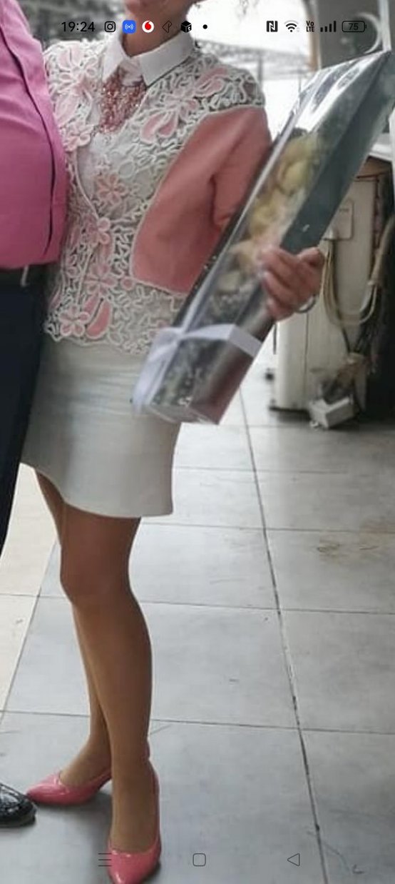 Pembe Dantel İşlemeli Hırka - Görsel 3